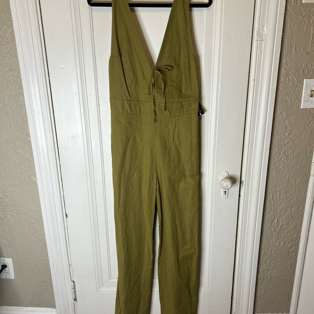DELUC Olive Green Jumpsuit